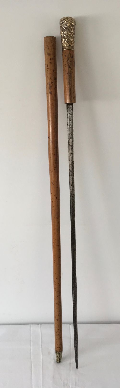 Georgian Brass Mounted Sword Stick