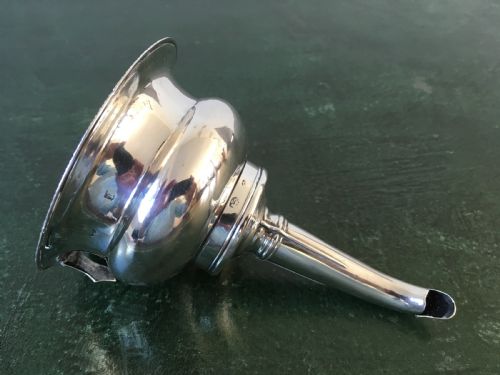 Regency Silver Wine Funnel - Exeter 1820
