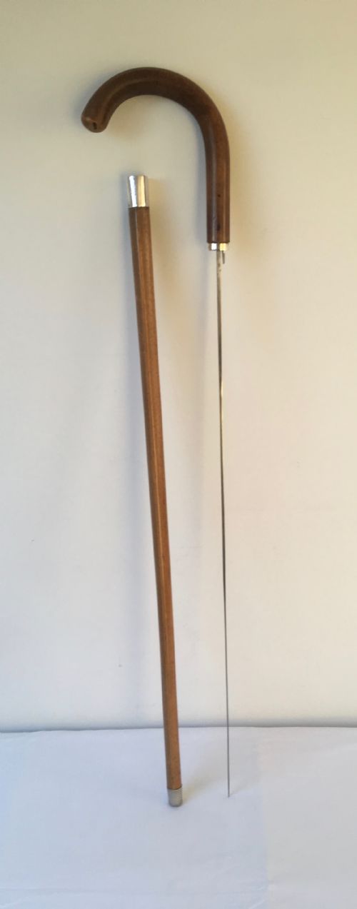 Edwardian Sword Stick with Toledo Blade