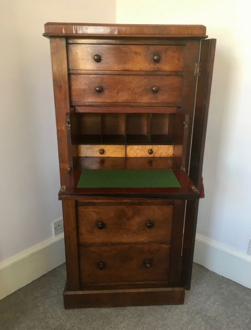 Rosewood Wellington Chest with Secretaire