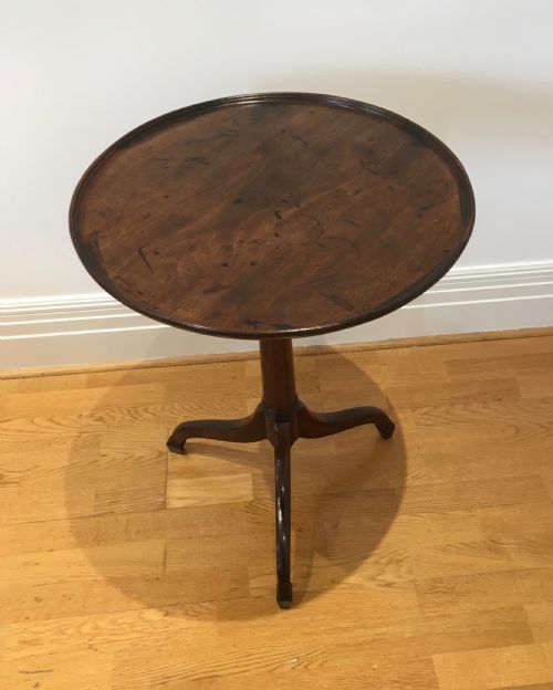 GEORGIAN MAHOGANY TILT TOP TABLE - ADDITIONAL PHOTO 2
