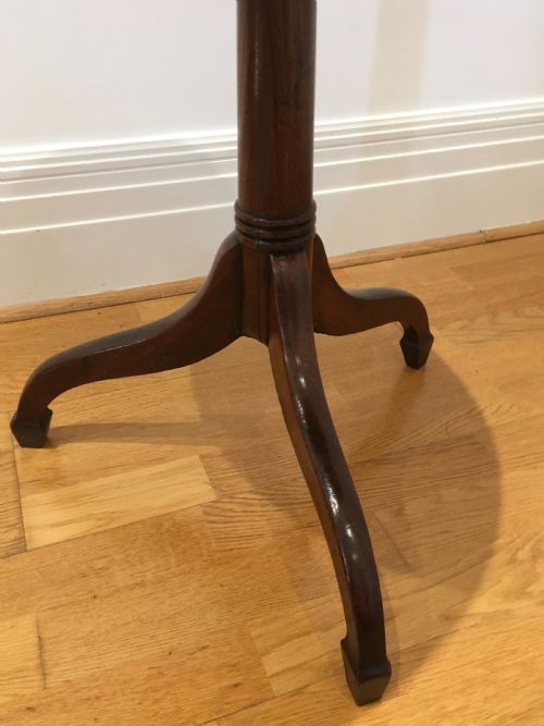 GEORGIAN MAHOGANY TILT TOP TABLE - ADDITIONAL PHOTO 8