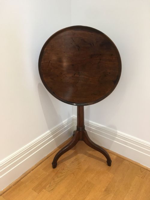 GEORGIAN MAHOGANY TILT TOP TABLE - ADDITIONAL PHOTO 11