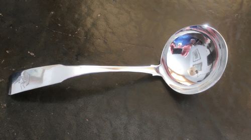 Silver Sauce Ladle Dublin 1804