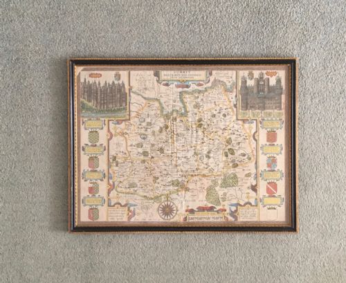 JOHN SPEED MAP OF SURREY 1610 - ADDITIONAL PHOTO 11