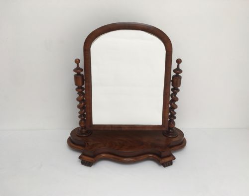 MAHOGANY DRESSING TABLE MIRROR - ADDITIONAL PHOTO 2