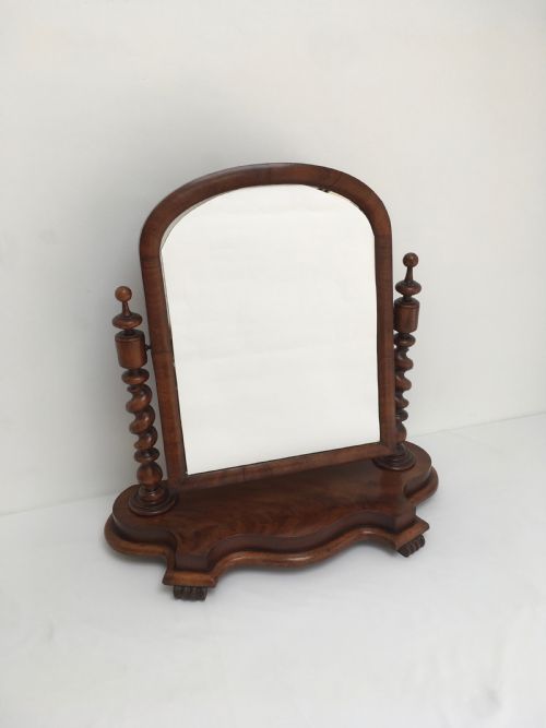 MAHOGANY DRESSING TABLE MIRROR - ADDITIONAL PHOTO 3
