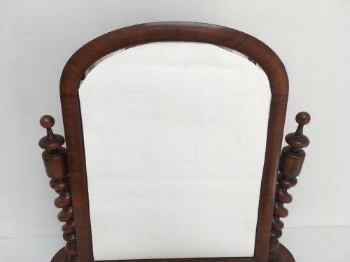 MAHOGANY DRESSING TABLE MIRROR - ADDITIONAL PHOTO 6