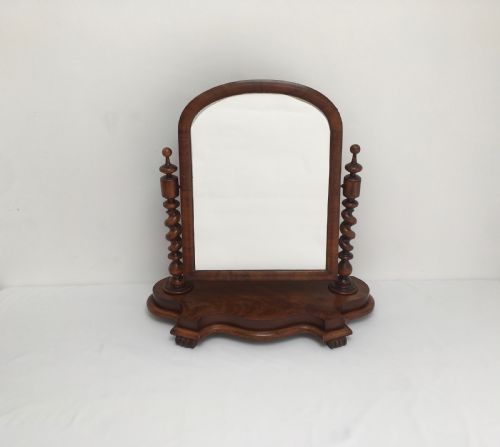 MAHOGANY DRESSING TABLE MIRROR - ADDITIONAL PHOTO 11