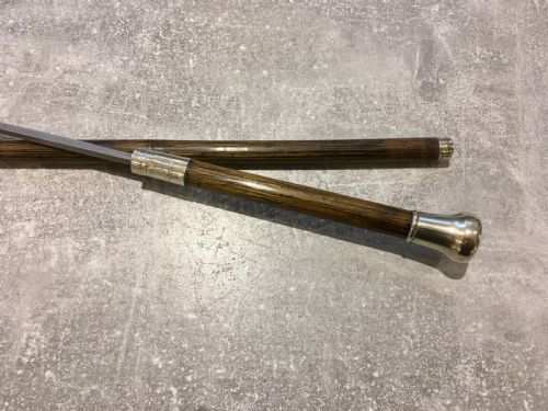 Palmwood Sword Stick Birmingham 1876