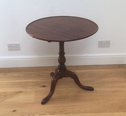 GEORGIAN MAHOGANY TILT TOP TABLE - ADDITIONAL PHOTO 8