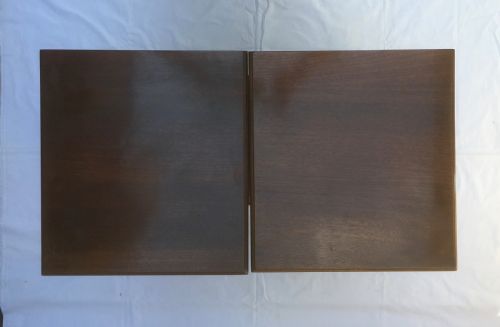 PAIR OF EDWARDIAN MAHOGANY BEDSIDE CABINETS - ADDITIONAL PHOTO 14