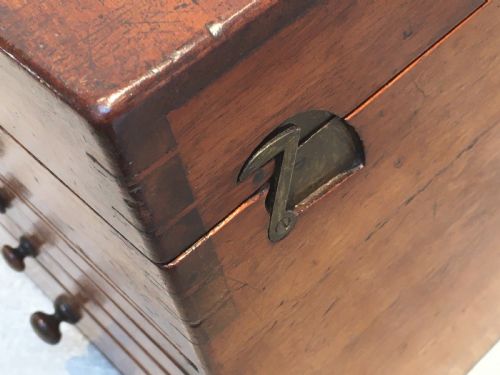 MAHOGANY INSTRUMENT CASE FOR A VICTORIAN DENTIST - ADDITIONAL PHOTO 4
