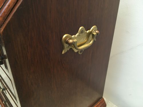 MINIATURE MAHOGANY FALL FRONT DESK - ADDITIONAL PHOTO 13