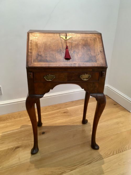 18th Century Walnut Bonheur Du Jour  or Writing Desk