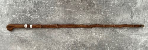 Hazel Silver Banded Sword Stick with Toledo Blade