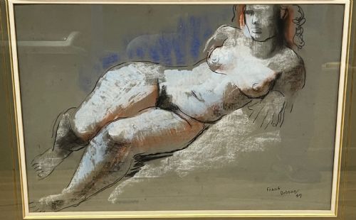 PAINTING RECLINING NUDE BY FRANK DOBSON 18861963 - ADDITIONAL PHOTO 2