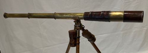fig 1. WW1 Military Signallers Telescope on Tripod Stand