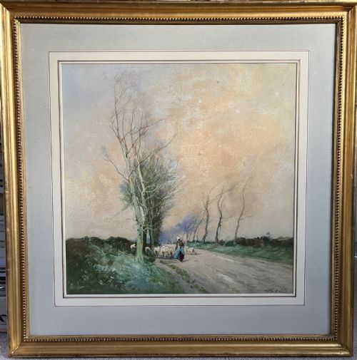William Tatton Winter (1855-1928) Watercolour Painting