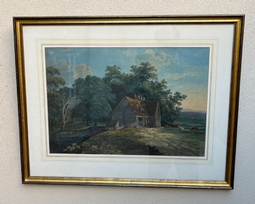 PAIR OF VICTORIAN LANDSCAPE WATERCOLOUR PAINTINGS - ADDITIONAL PHOTO 5