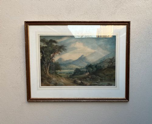 PAIR OF VICTORIAN LANDSCAPE WATERCOLOUR PAINTINGS - ADDITIONAL PHOTO 6