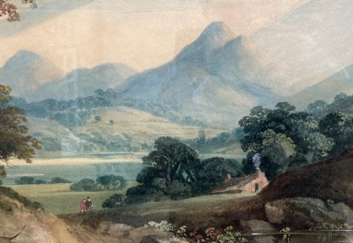 PAIR OF VICTORIAN LANDSCAPE WATERCOLOUR PAINTINGS - ADDITIONAL PHOTO 8