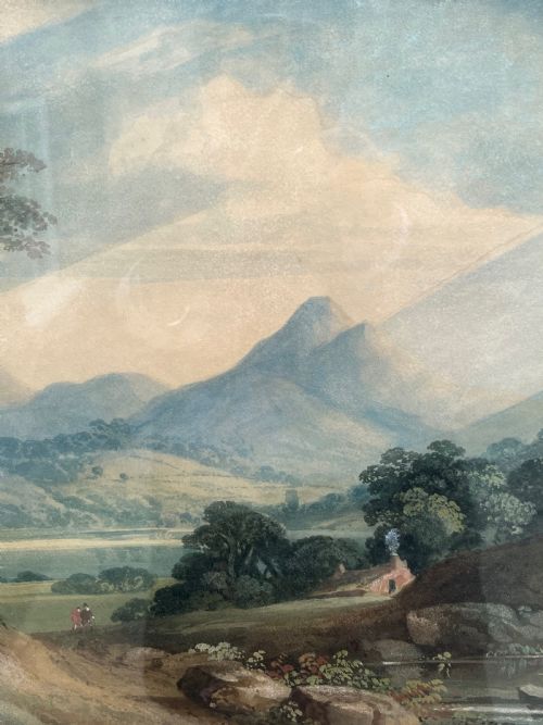 PAIR OF VICTORIAN LANDSCAPE WATERCOLOUR PAINTINGS - ADDITIONAL PHOTO 10