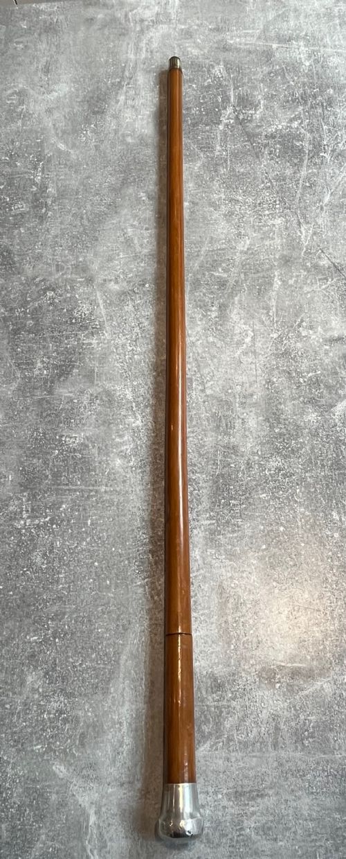 Silver Mounted Sword Stick with Toledo Blade