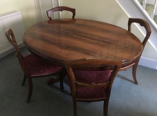 Rosewood Oval Breakfast or Centre Table