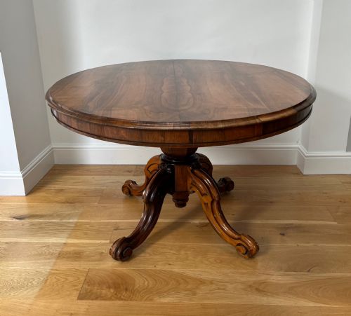 Rosewood Oval Supper, Centre or Library Table