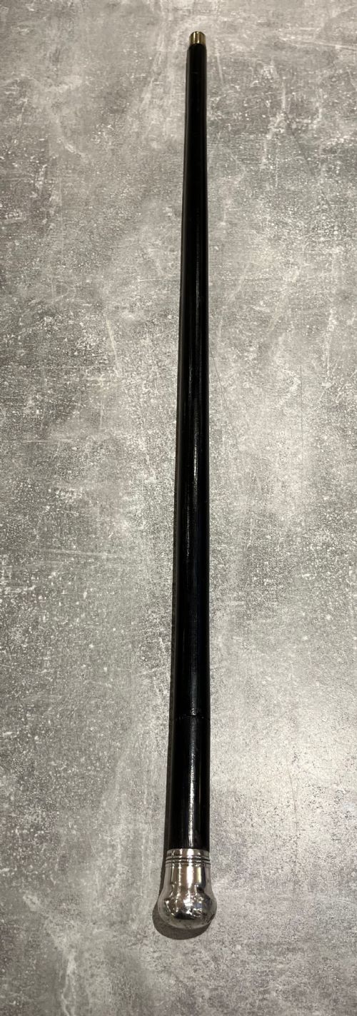 fig 1. Silver Topped Sword Stick by Brigg of London 1886
