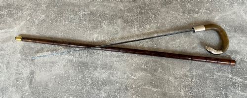 SILVER MOUNTED SWORD STICK LONDON 1901 - ADDITIONAL PHOTO 9