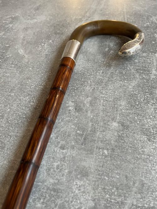SILVER MOUNTED SWORD STICK LONDON 1901 - ADDITIONAL PHOTO 13