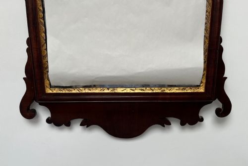 MAHOGANY FRETWORK PIER MIRROR - ADDITIONAL PHOTO 6