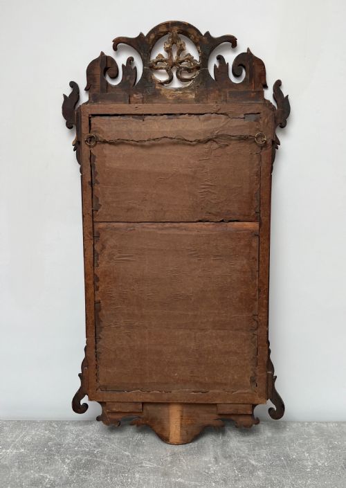 MAHOGANY FRETWORK PIER MIRROR - ADDITIONAL PHOTO 12