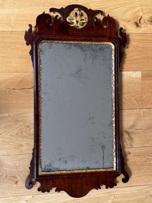MAHOGANY FRETWORK PIER MIRROR - ADDITIONAL PHOTO 13