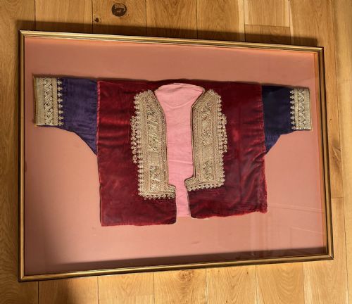 LATE 19TH CENTURY TURKISHKURDISH GOLD EMBROIDERED JACKET - ADDITIONAL PHOTO 2