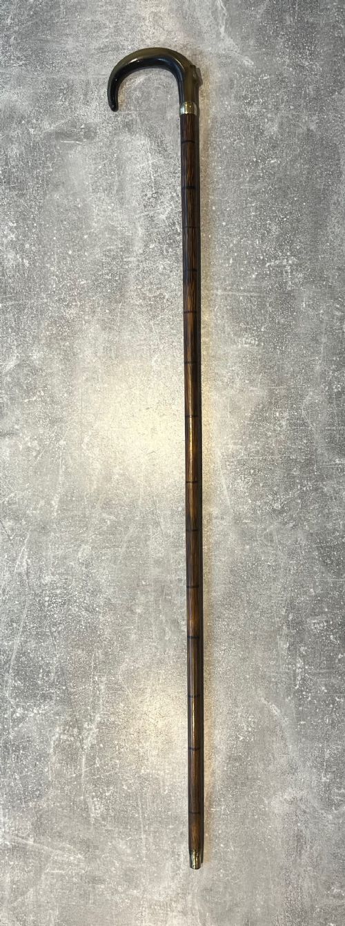 HORN HANDLED MALACCA SWORD STICK - ADDITIONAL PHOTO 1