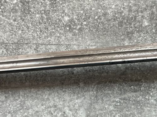 CHESTNUT SWORD STICK ROOT BALL HANDLE WILKINSON BLADE SILVER MOUNTS - ADDITIONAL PHOTO 5