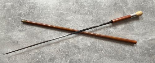 MALACCA SWORD STICK SILVER COLLAR BONE KNOP - ADDITIONAL PHOTO 11
