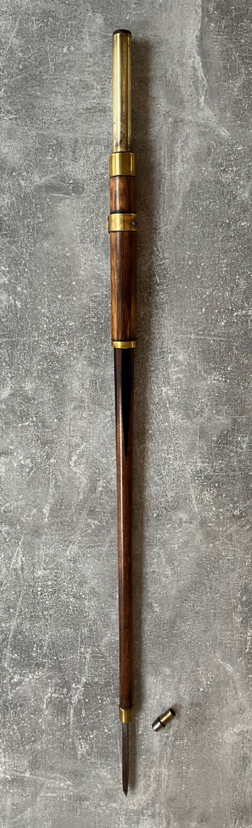 Edwardian Ash Propelling Dagger Stick