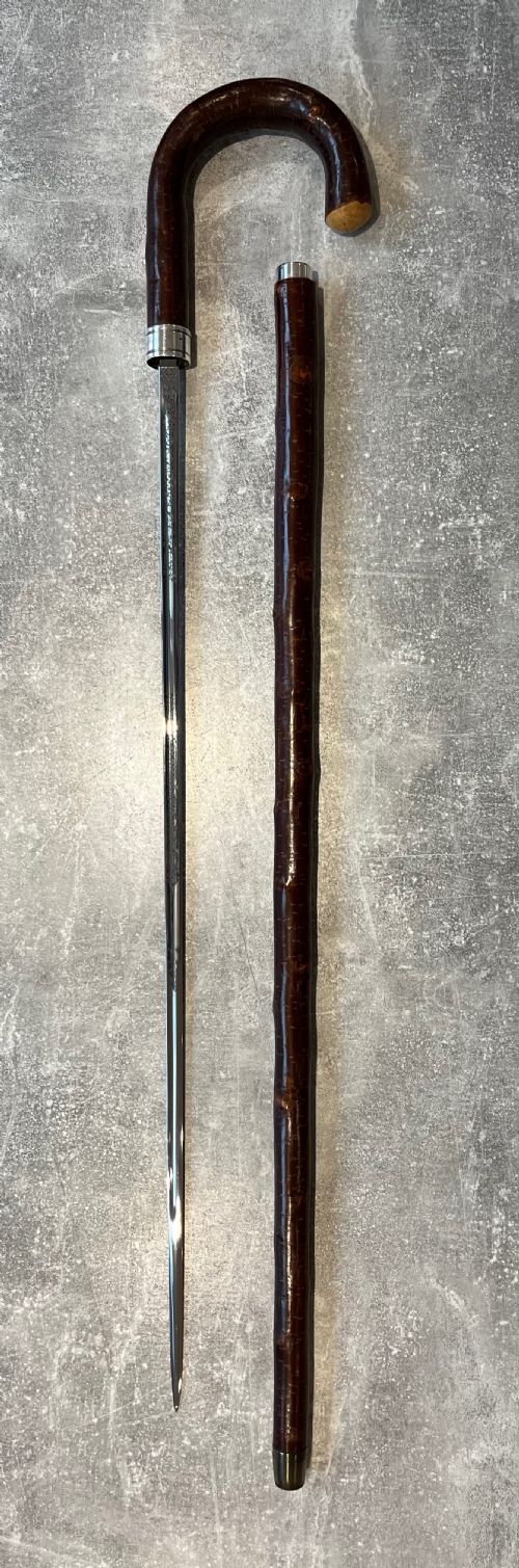 CHERRYWOOD SWORD STICK WITH WILKINSON BLADE - ADDITIONAL PHOTO 2