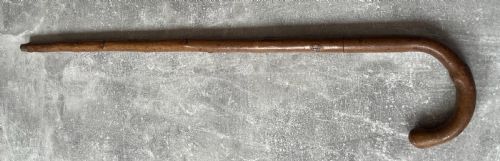 CROOK HANDLED HAZEL WOOD SWORD STICK WITH WILKINSON BLADE - ADDITIONAL PHOTO 14