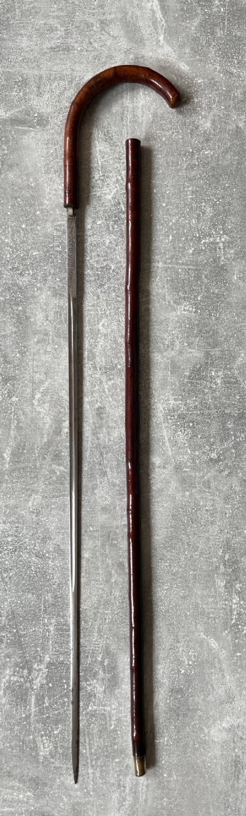Cherrywood Sword Stick with Toledo Blade