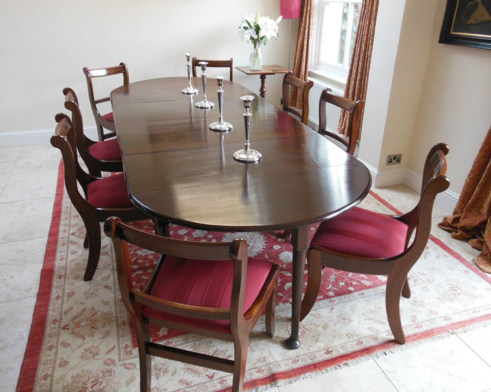Georgian Mahogany Versatile Dining Table 