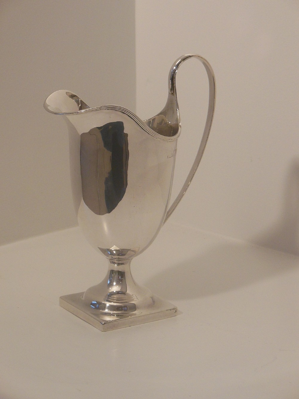 Silver Cream Jug Adam Style