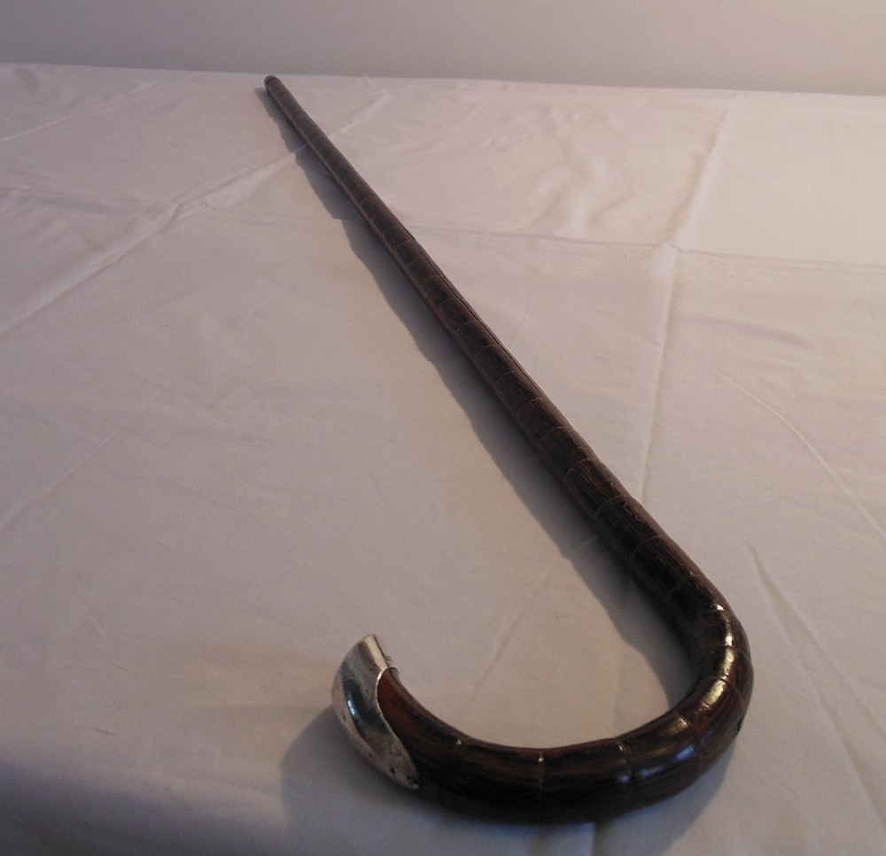 Walking Cane Silver Handle Brigg 1904
