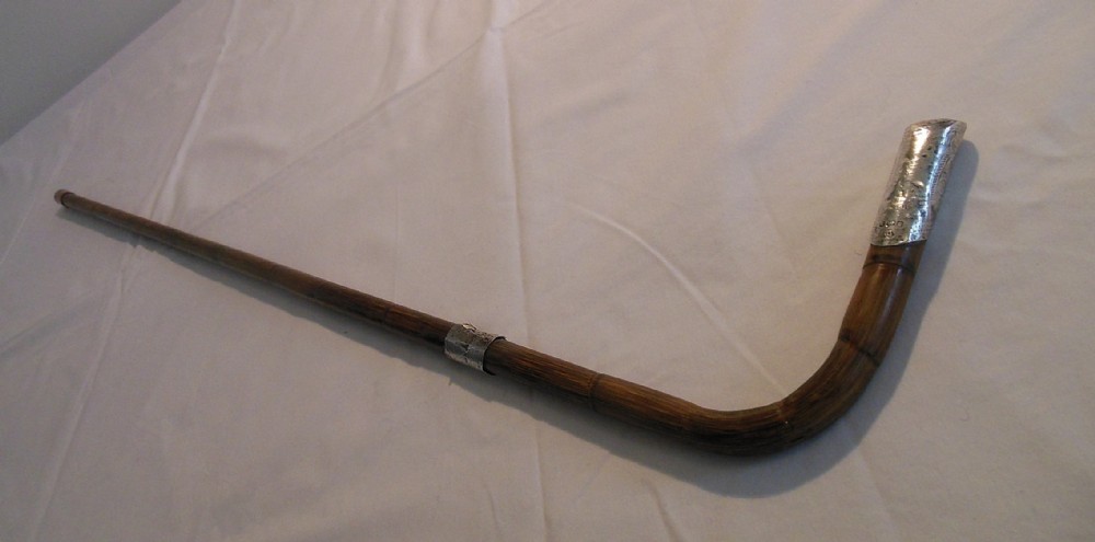 Ladies Silver Handled Walking Cane