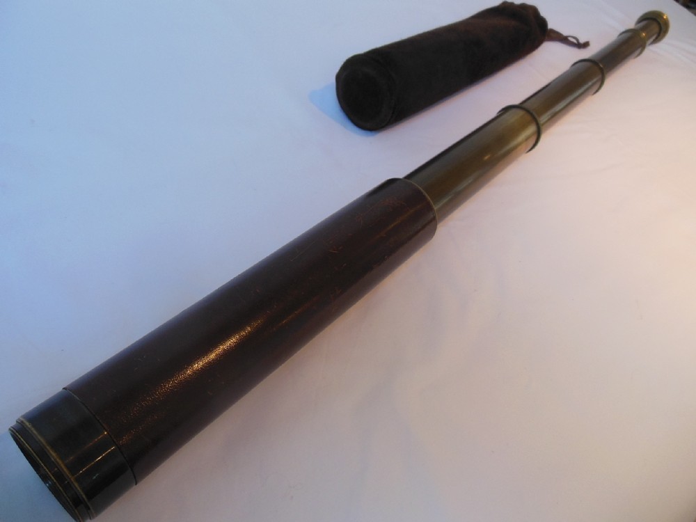 A Four-Draw Brass Telescope