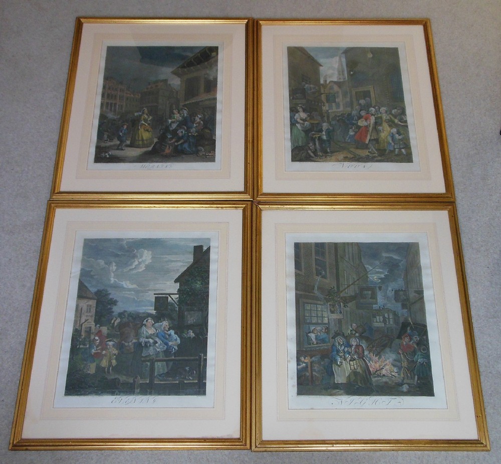 Four Hogarth Prints - 